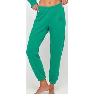 Spiritual Gangster Women's Seeing Eye Luna Sweatpants XL EUC Green  cozy